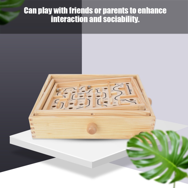 Adult Kid Wooden Educational M - مراجعة Board Game Idea وسعره