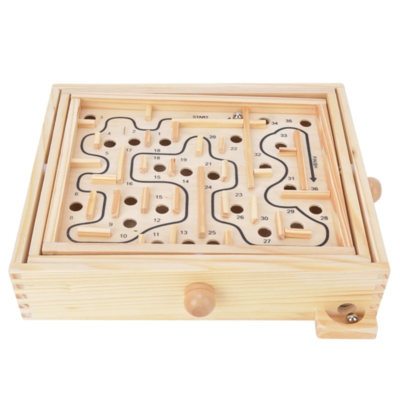 Adult Kid Wooden Educational M - مراجعة Board Game Idea وسعره