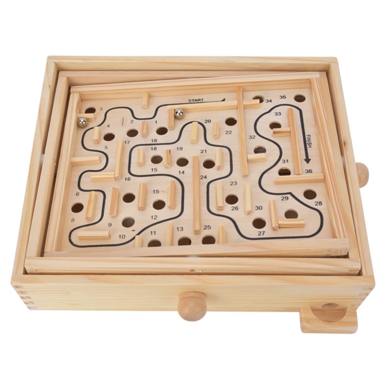 Adult Kid Wooden Educational M - مراجعة Board Game Idea وسعره