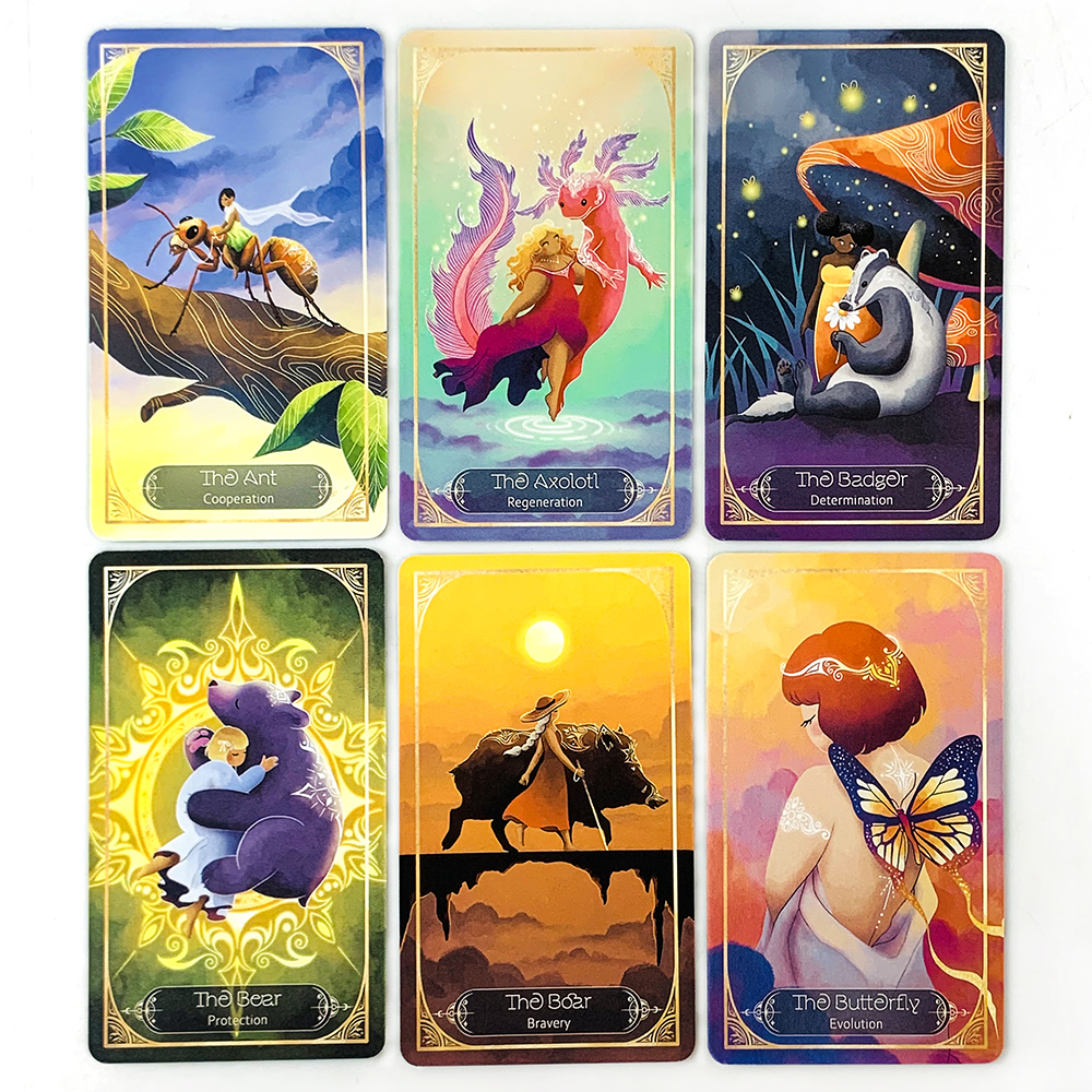 The Wild Soul Oracle Cards 52  - مراجعة Board Game Wild Wild وسعره